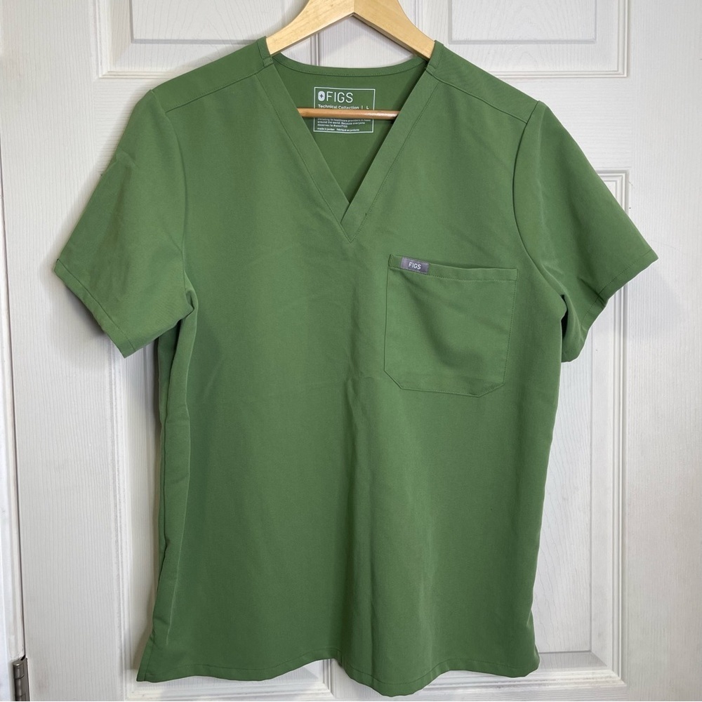 Figs Women's Catarina One-Pocket Scrub Top Sz L